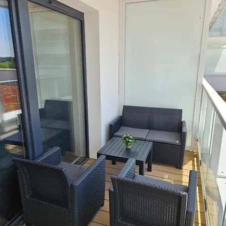 Fantastic Baltic Z Basenem I Jacuzzi W Polanki Aqua Lägenhet Kołobrzeg